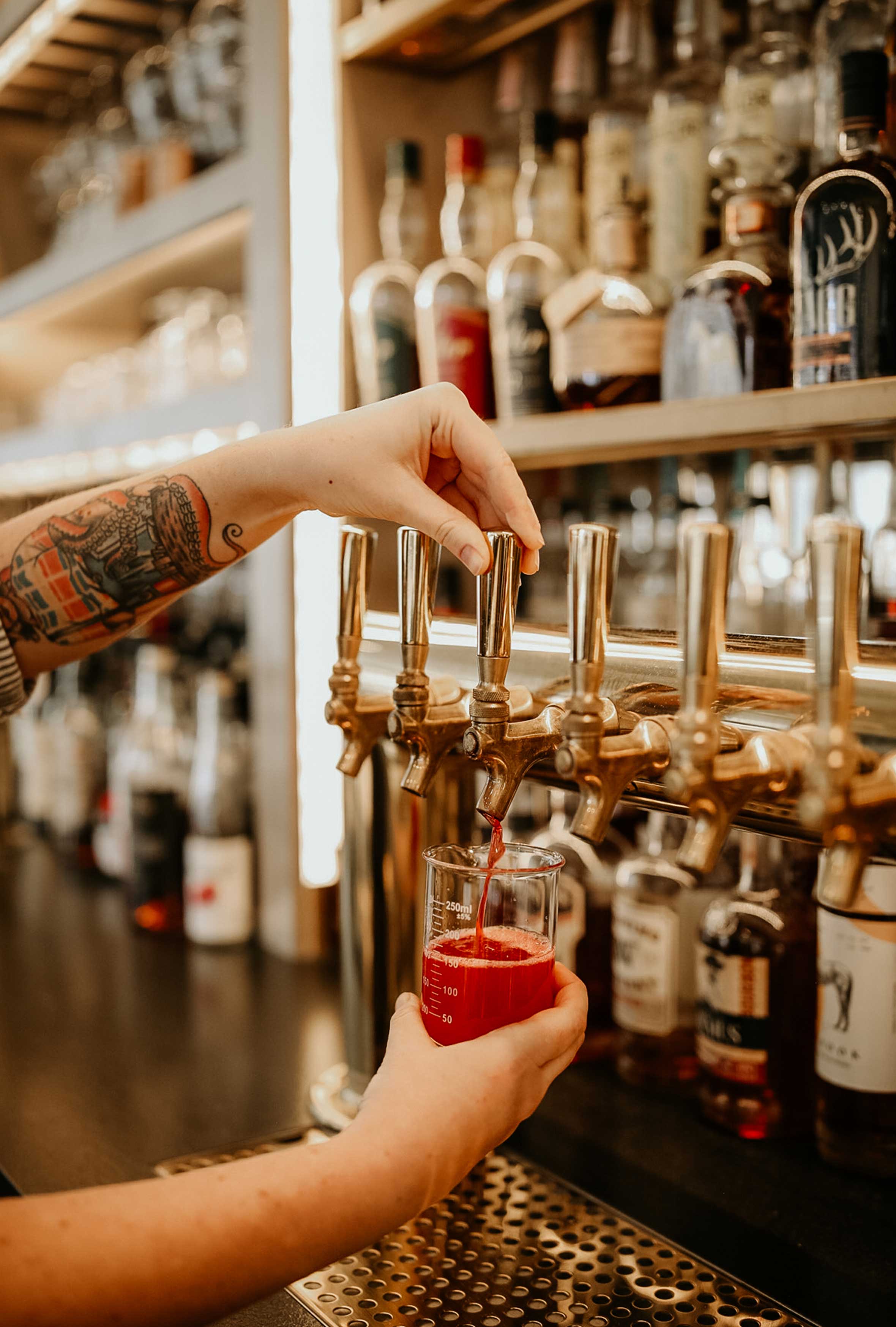 Drinks are on tap at your Chattanooga local restaurant.